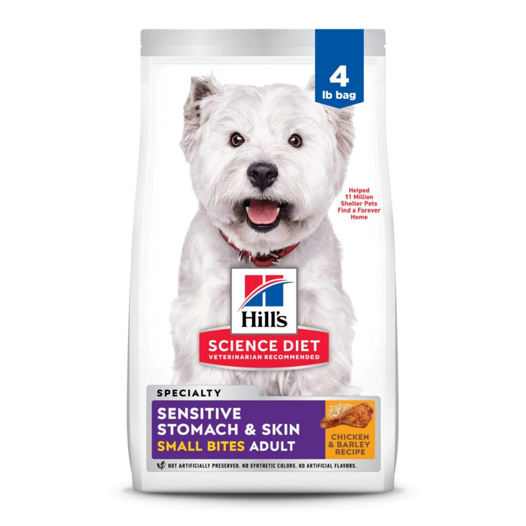 Hill’s Science Diet Sensitive Stomach & Skin Small Bites